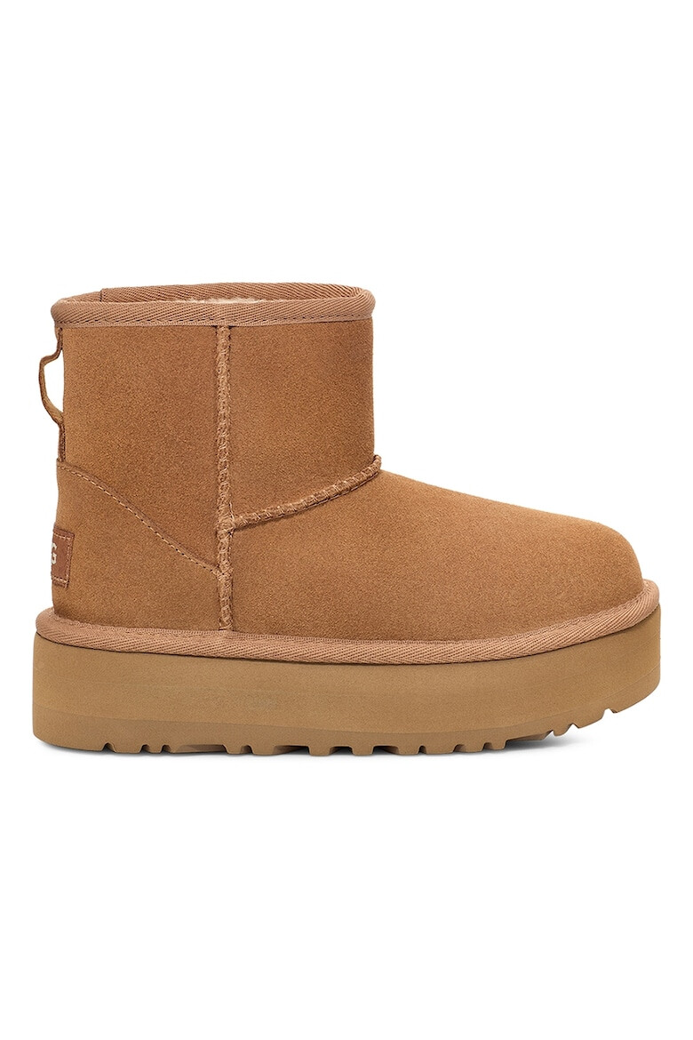 UGG Велурени боти Classic Mini - Pepit.bg