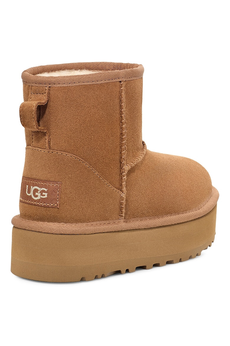 UGG Велурени боти Classic Mini - Pepit.bg