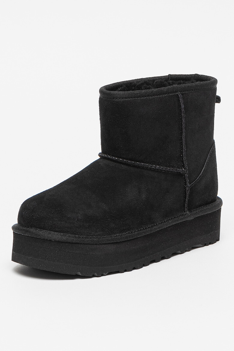 UGG Велурени боти Classic Mini - Pepit.bg