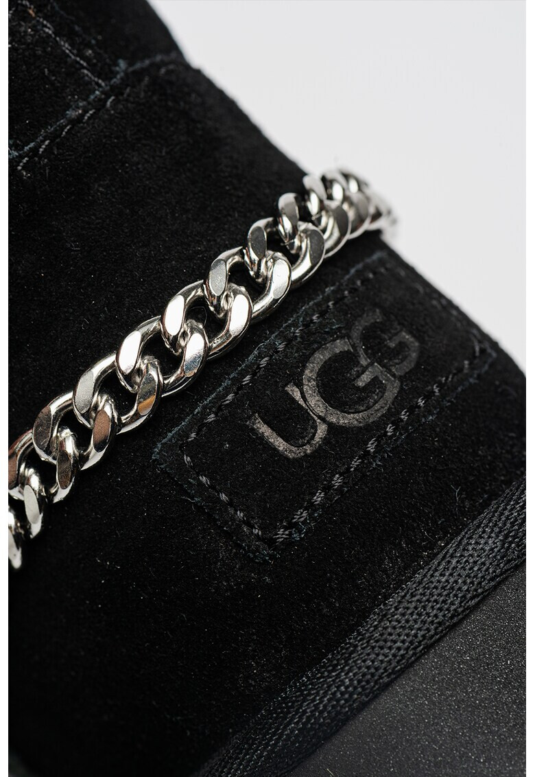 UGG Велурени боти Classic Mini Chains II - Pepit.bg