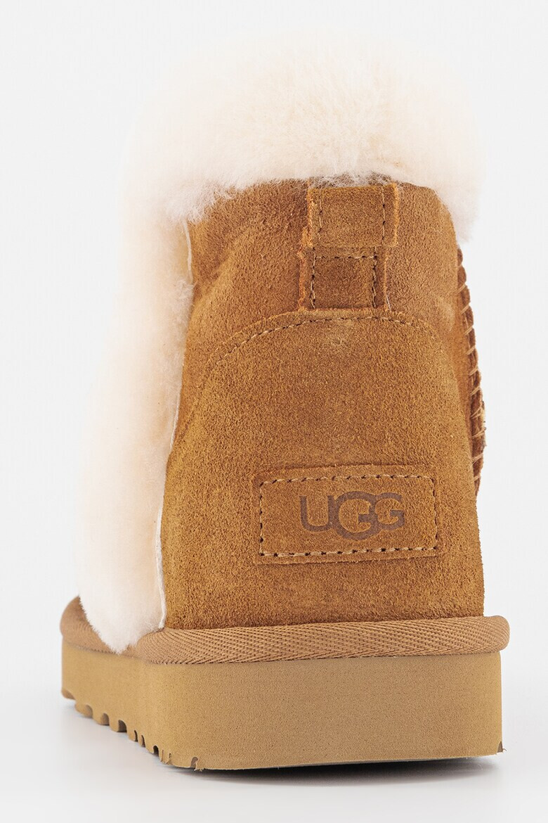 UGG Велурени боти Classic Mini Heritage - Pepit.bg