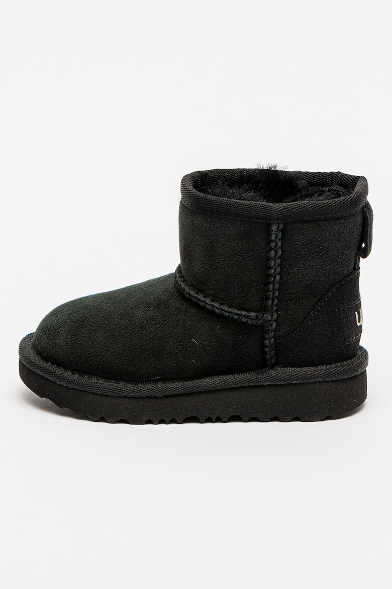 UGG Велурени боти Classic Mini II с лесно обуване - Pepit.bg