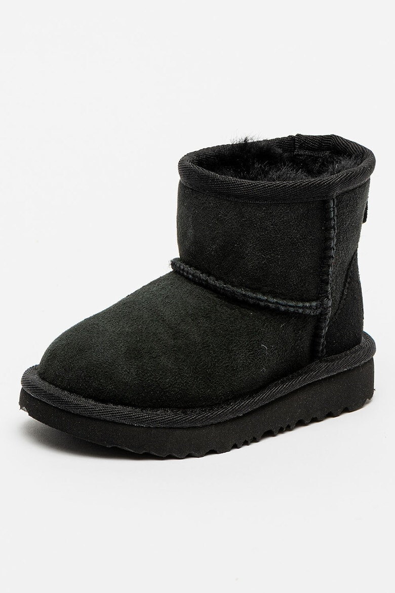 UGG Велурени боти Classic Mini II с лесно обуване - Pepit.bg