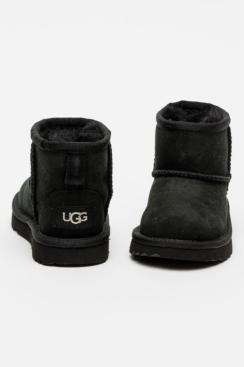 UGG Велурени боти Classic Mini II с лесно обуване - Pepit.bg