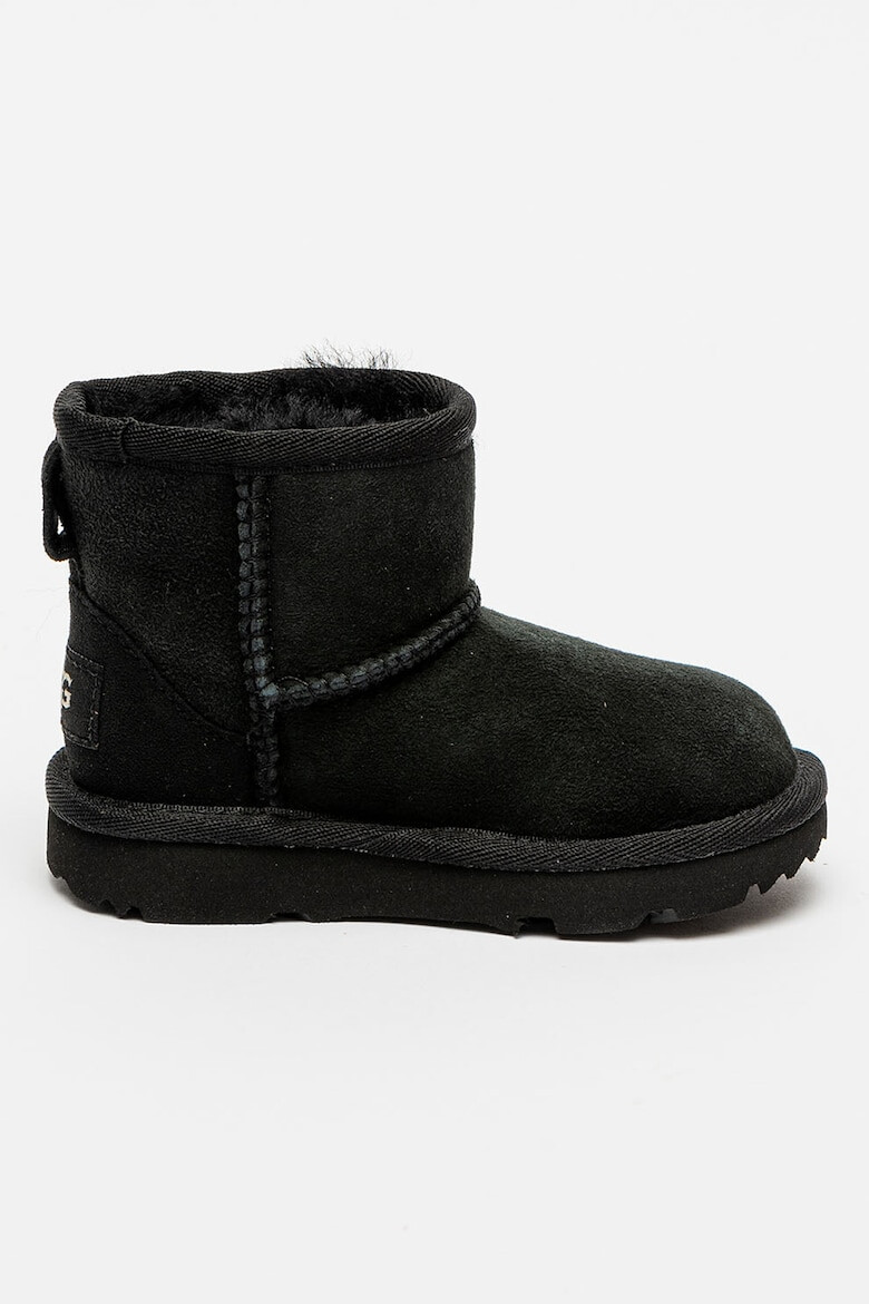 UGG Велурени боти Classic Mini II с лесно обуване - Pepit.bg