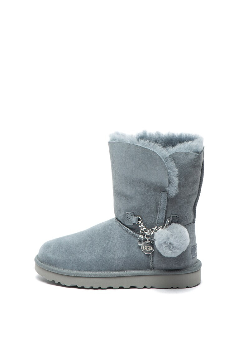 UGG Велурени боти Classic с декорация - Pepit.bg