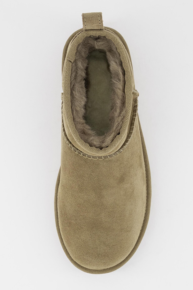 UGG Велурени боти Classic Ultra Mini - Pepit.bg