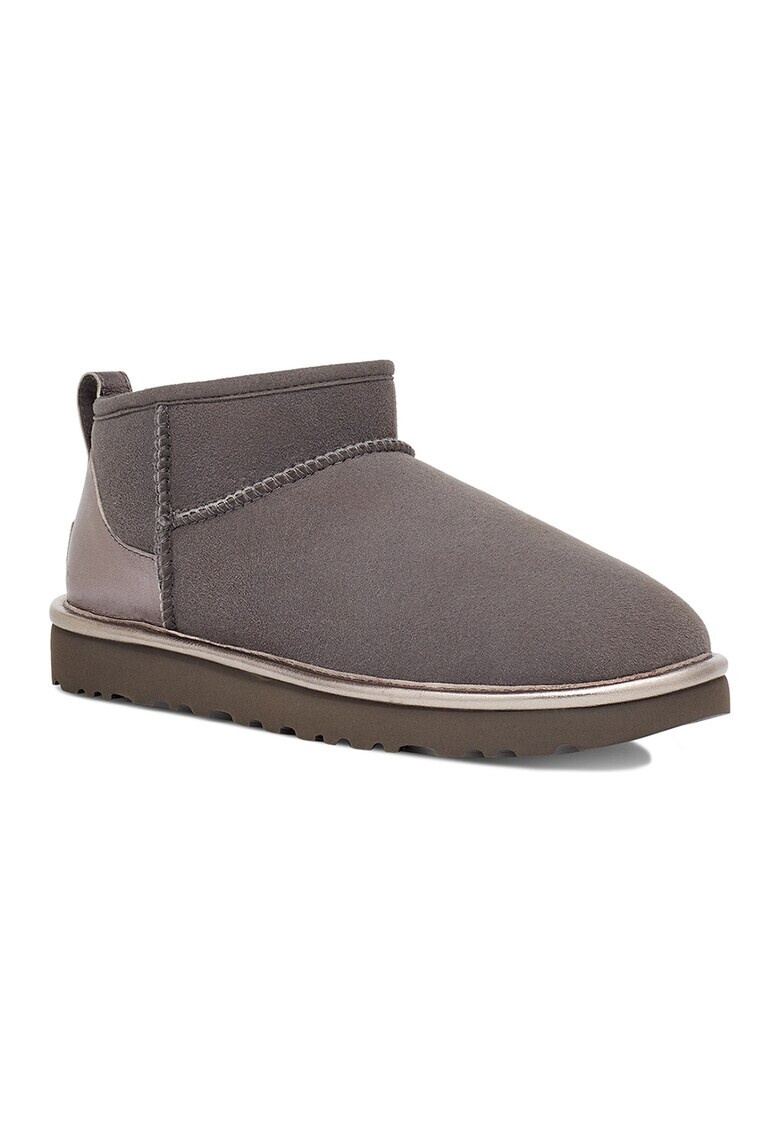UGG Велурени боти Classic Ultra Mini - Pepit.bg