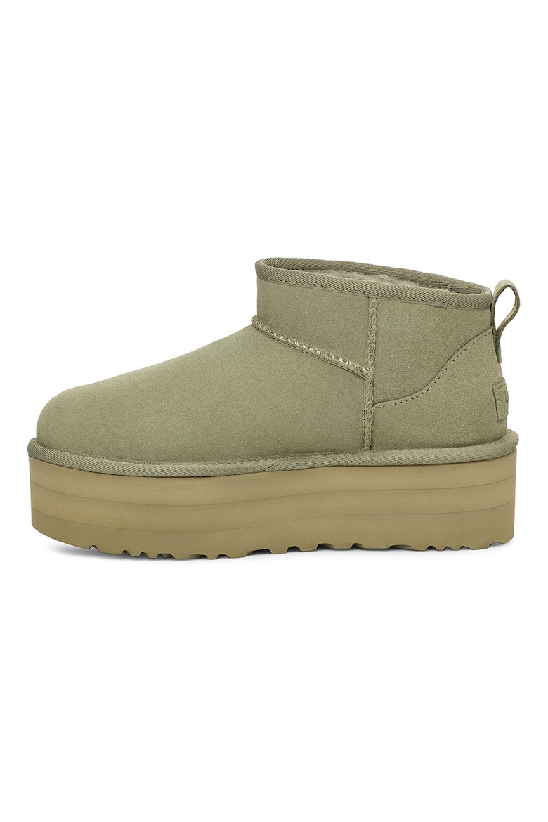 UGG Велурени боти Classic Ultra Mini - Pepit.bg