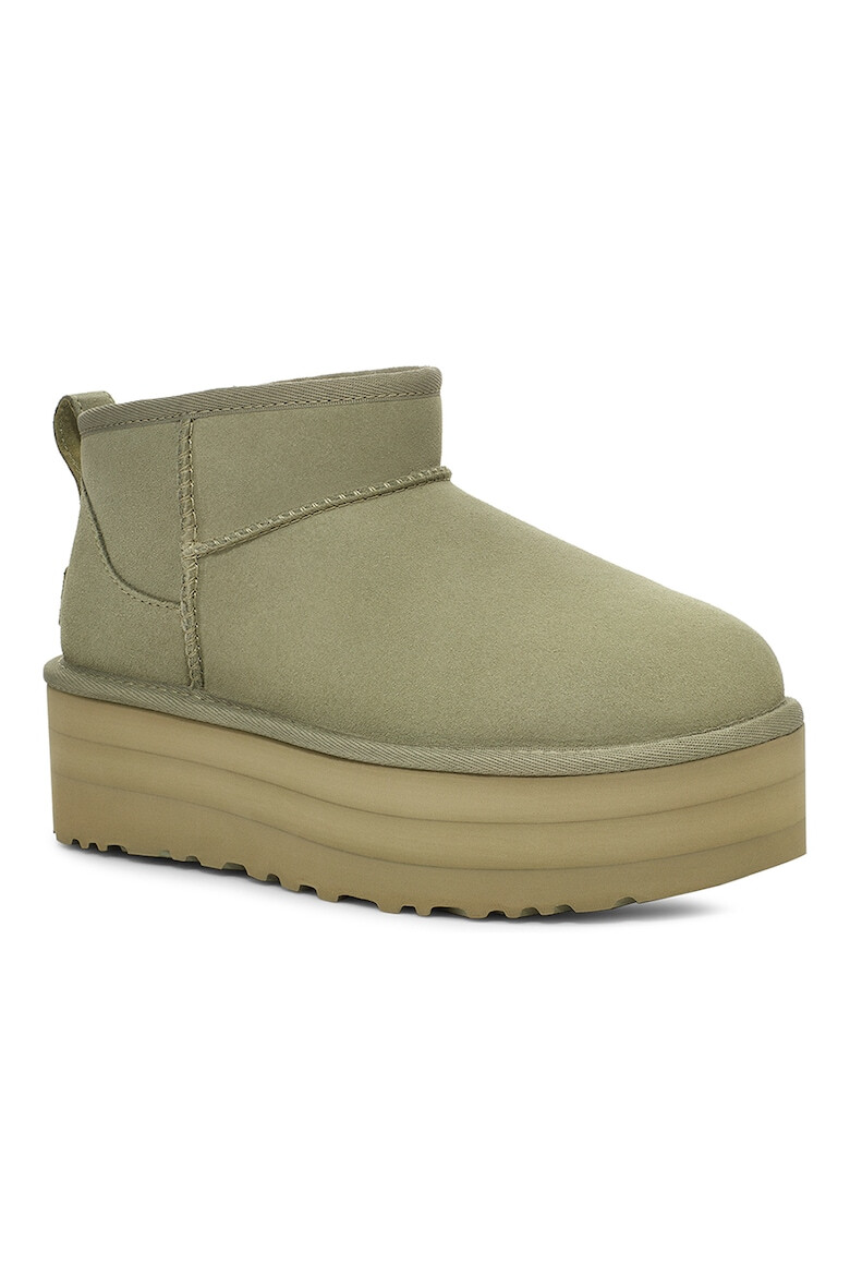 UGG Велурени боти Classic Ultra Mini - Pepit.bg