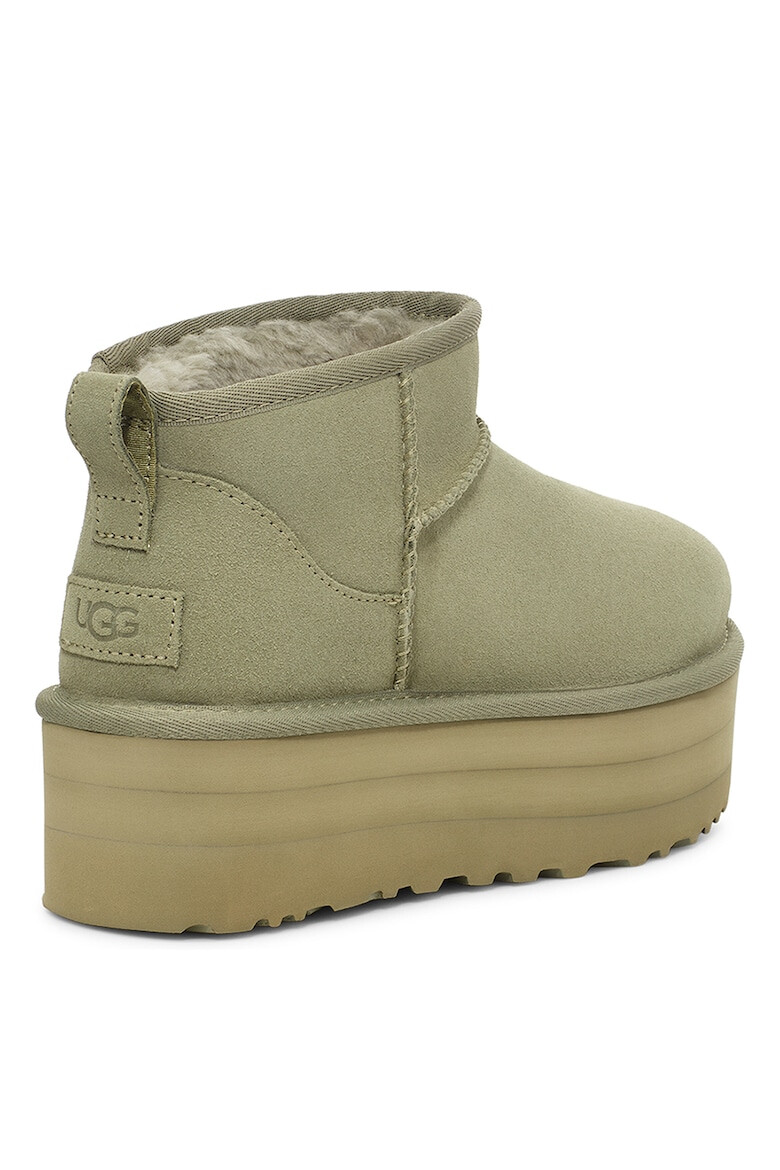 UGG Велурени боти Classic Ultra Mini - Pepit.bg