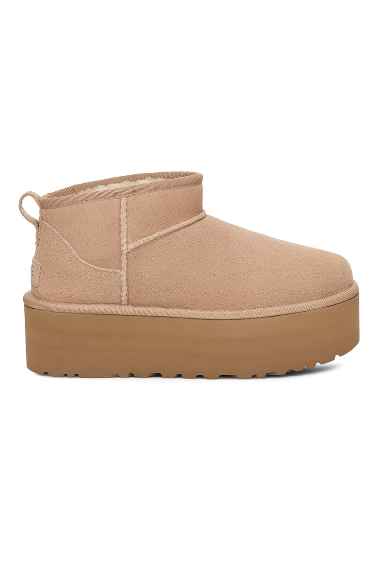 UGG Велурени боти Classic Ultra Mini - Pepit.bg