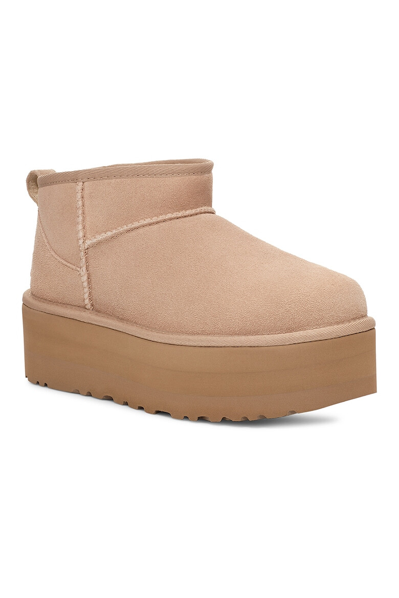 UGG Велурени боти Classic Ultra Mini - Pepit.bg