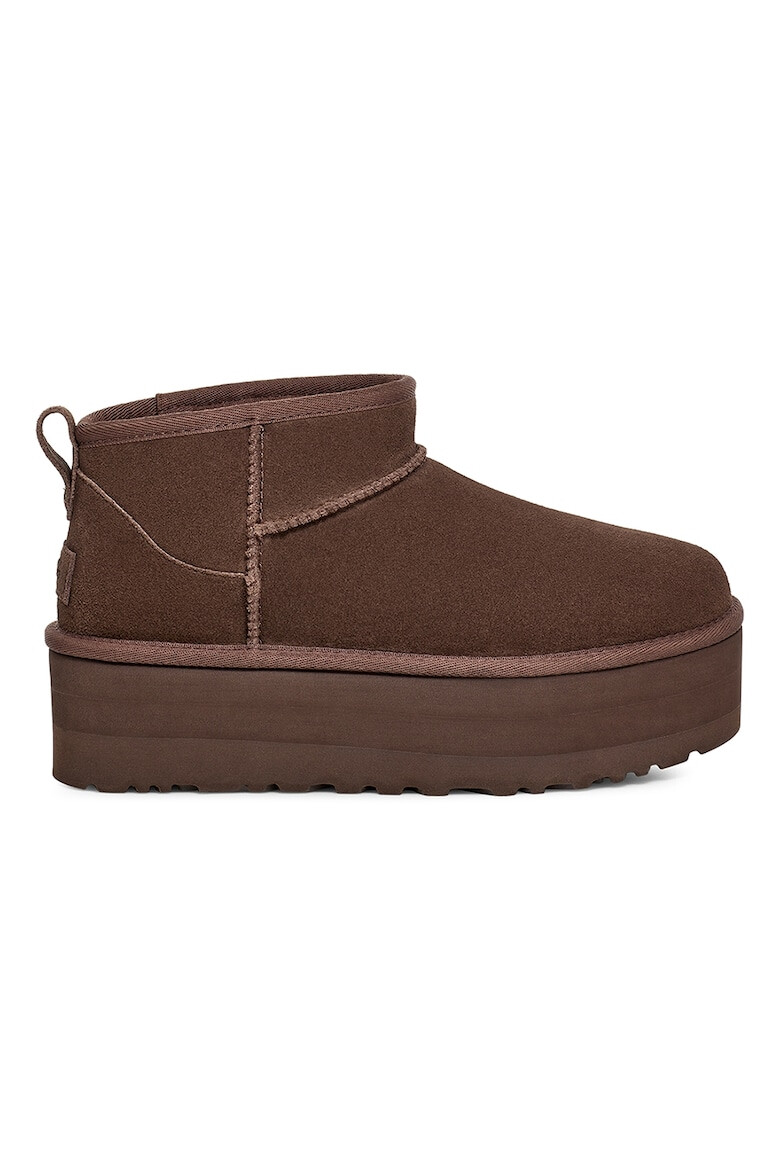 UGG Велурени боти Classic Ultra Mini - Pepit.bg