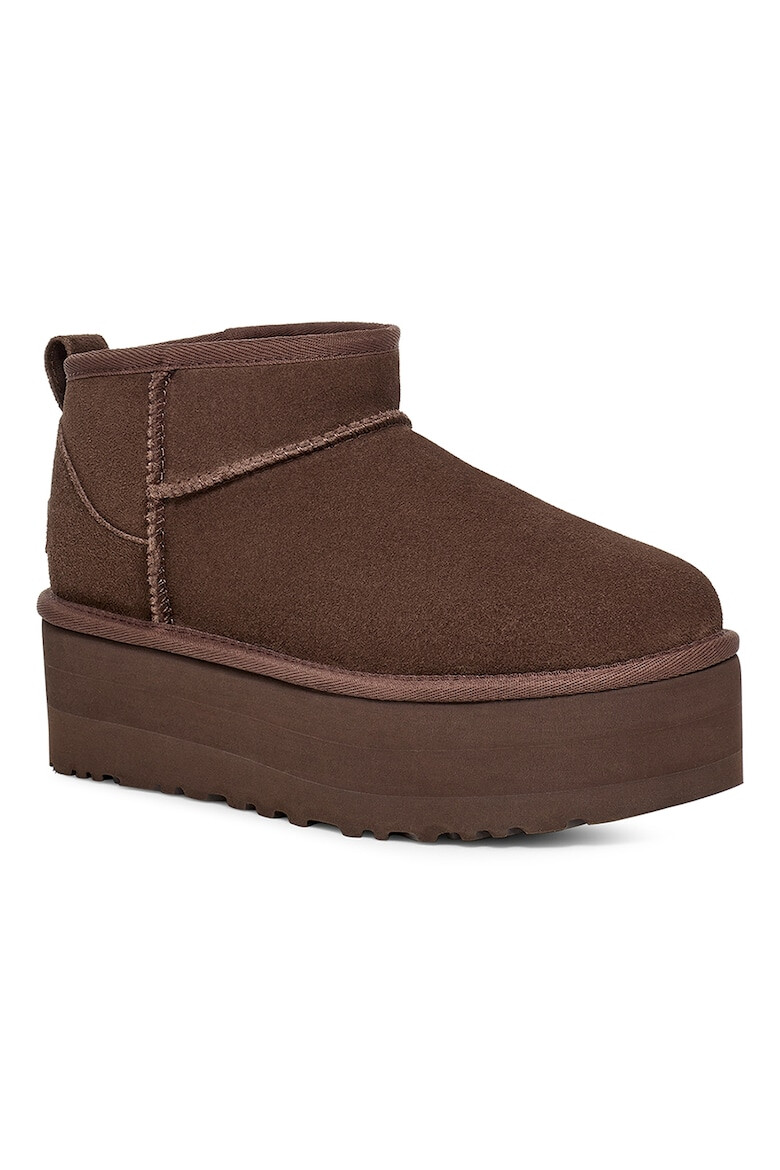 UGG Велурени боти Classic Ultra Mini - Pepit.bg