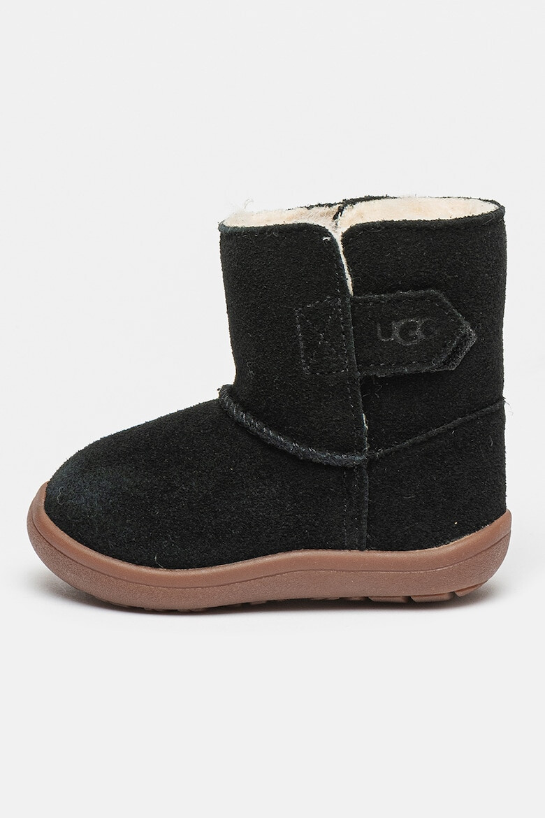 UGG Велурени боти Keelan - Черен - Pepit.bg
