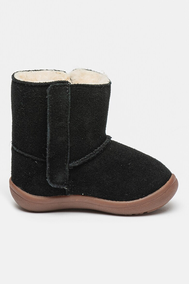 UGG Велурени боти Keelan - Черен - Pepit.bg