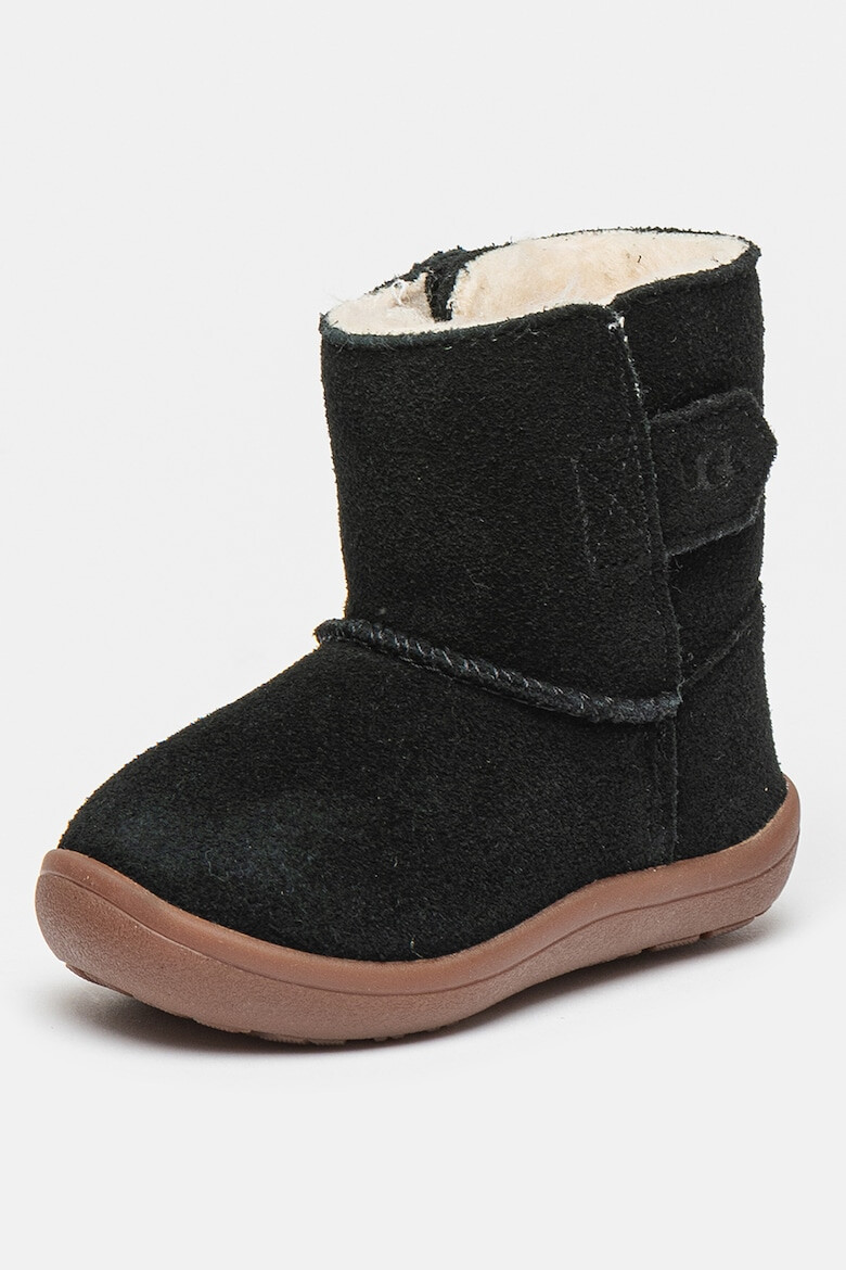 UGG Велурени боти Keelan - Черен - Pepit.bg