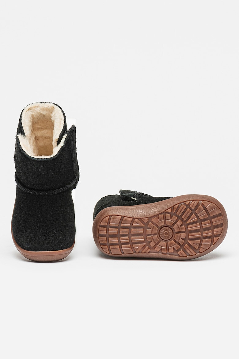 UGG Велурени боти Keelan - Черен - Pepit.bg