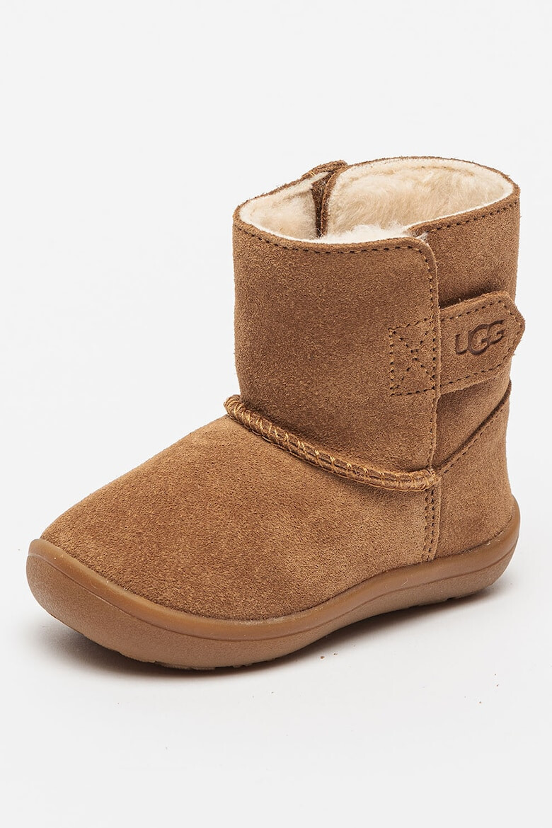 UGG Велурени боти Keelan - Карамел - Pepit.bg