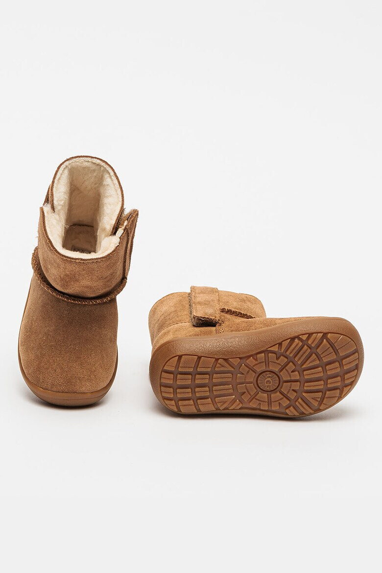 UGG Велурени боти Keelan - Карамел - Pepit.bg