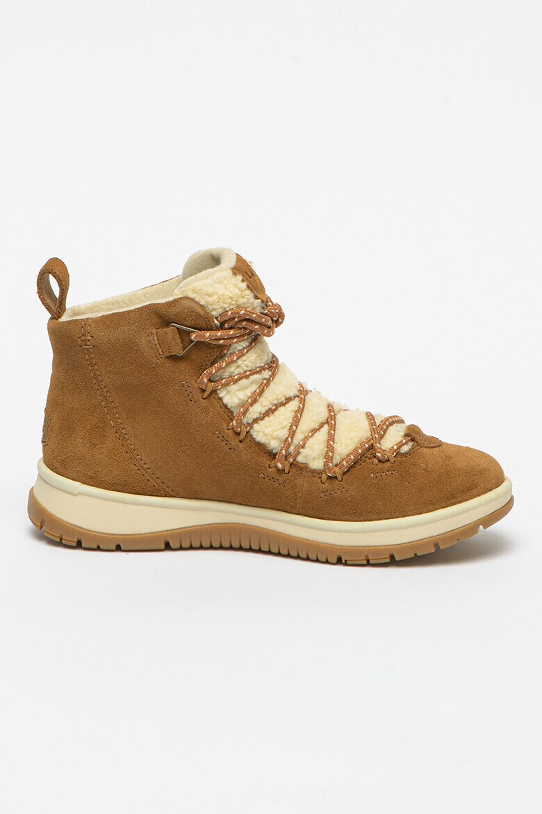 UGG Велурени боти Lakesider Heritage с лого - Pepit.bg