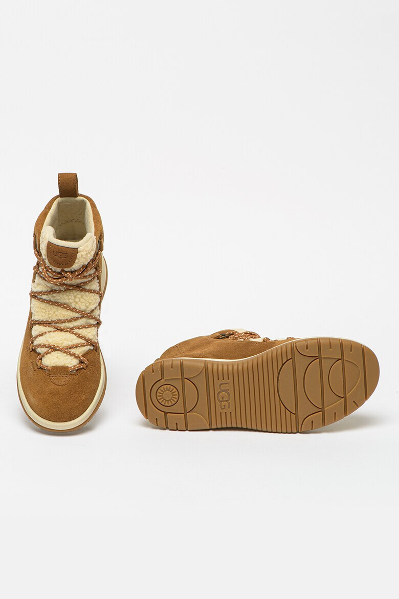 UGG Велурени боти Lakesider Heritage с лого - Pepit.bg