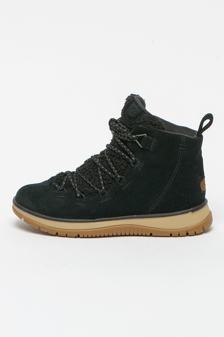 UGG Велурени боти Lakesider Heritage с лого - Pepit.bg