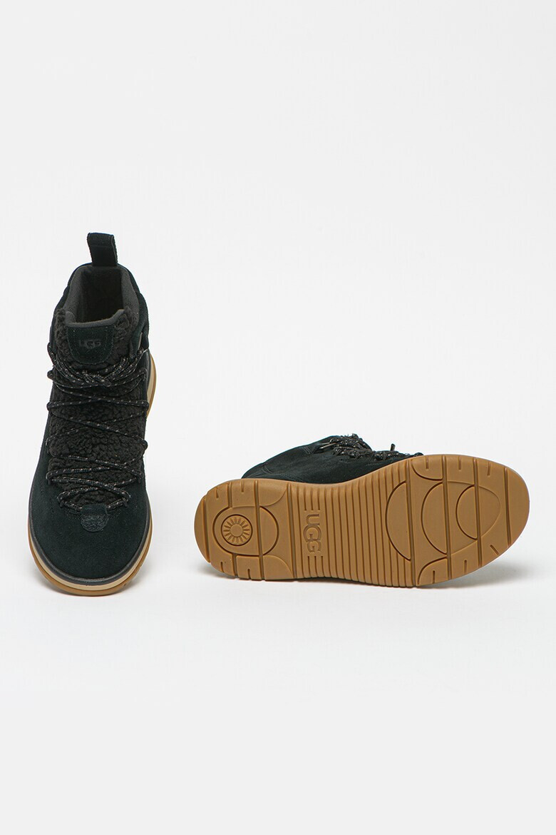 UGG Велурени боти Lakesider Heritage с лого - Pepit.bg
