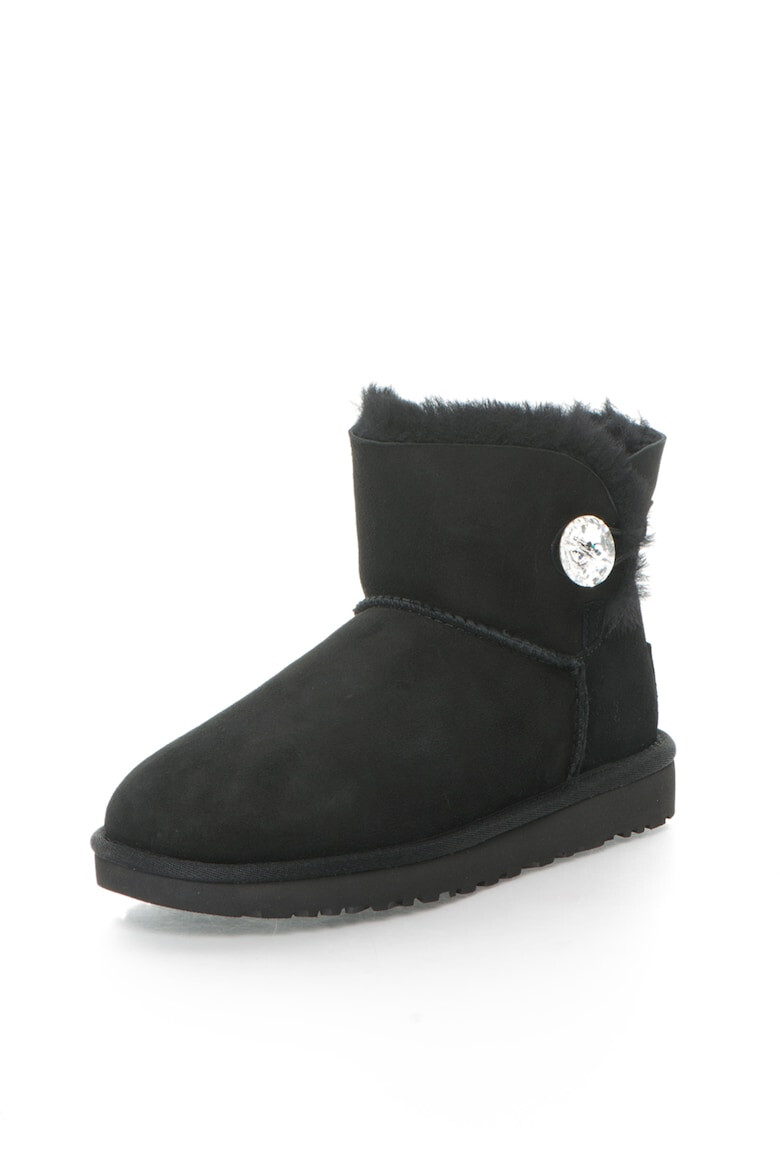 UGG Велурени боти Mini Bailey без закопчаване - Pepit.bg