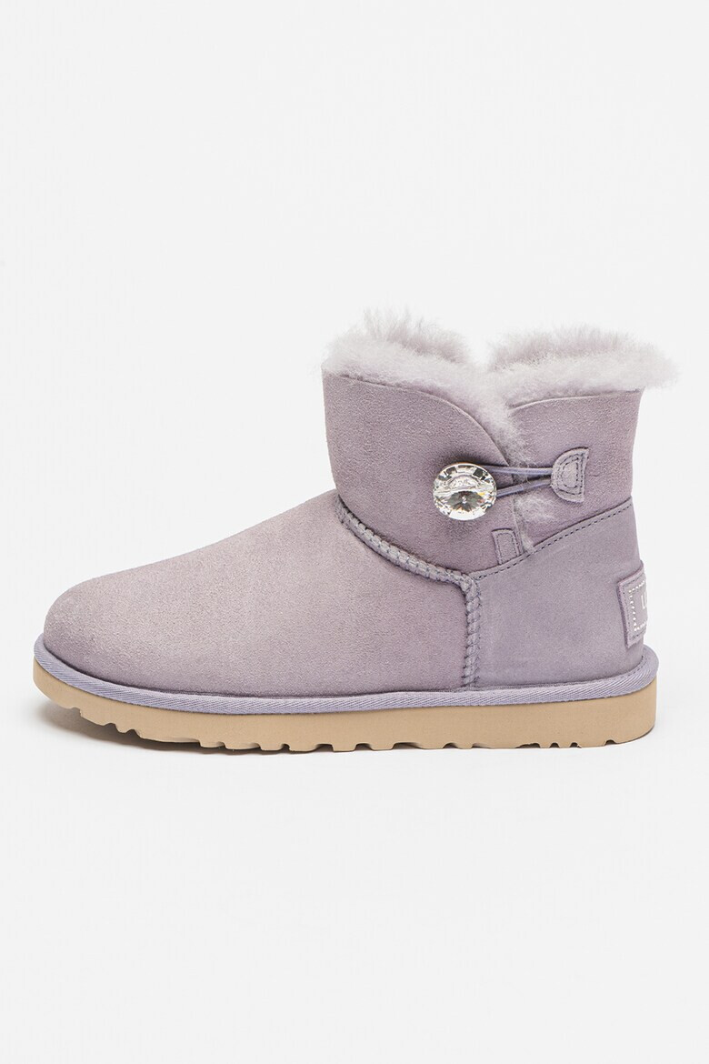 UGG Велурени боти Mini Bailey без закопчаване - Pepit.bg