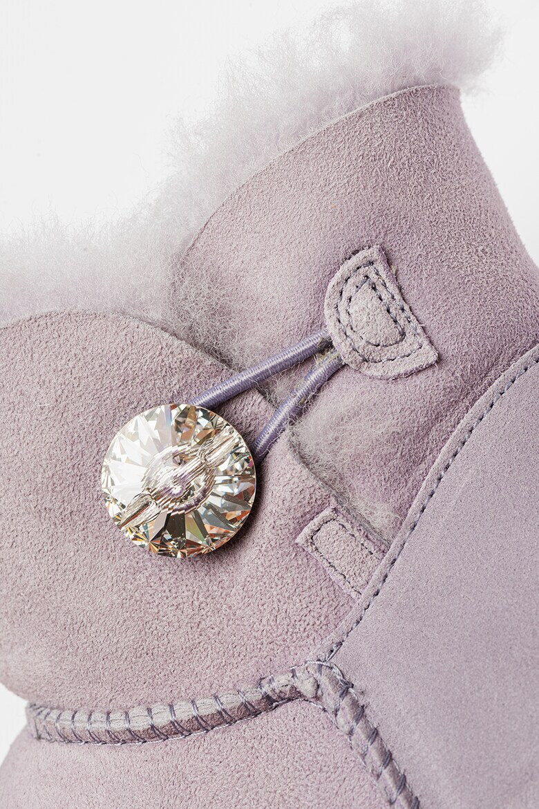 UGG Велурени боти Mini Bailey без закопчаване - Pepit.bg