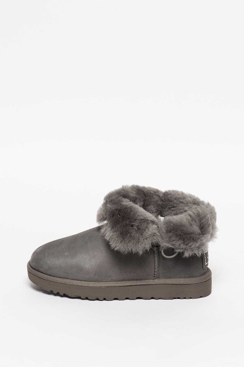 UGG Велурени боти Mini Bailey без закопчаване - Pepit.bg