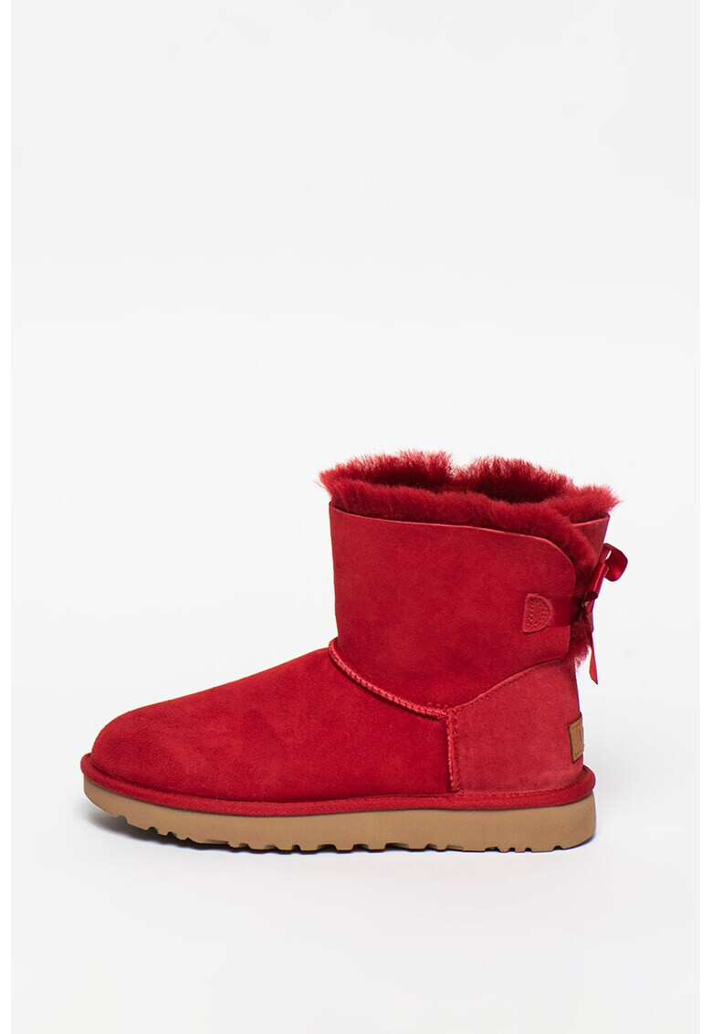 UGG Велурени боти Mini Bailey Bow - Pepit.bg
