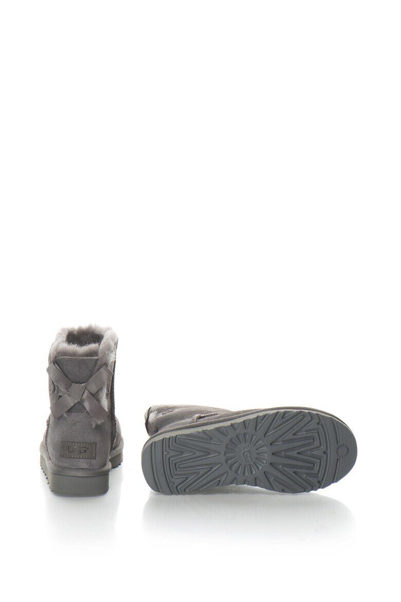 UGG Велурени боти Mini Bailey Bow II - Pepit.bg