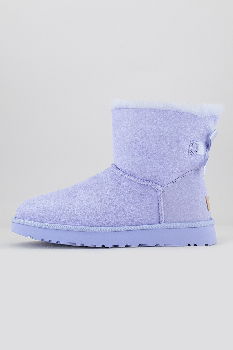 UGG Велурени боти Mini Bailey Bow II - Pepit.bg