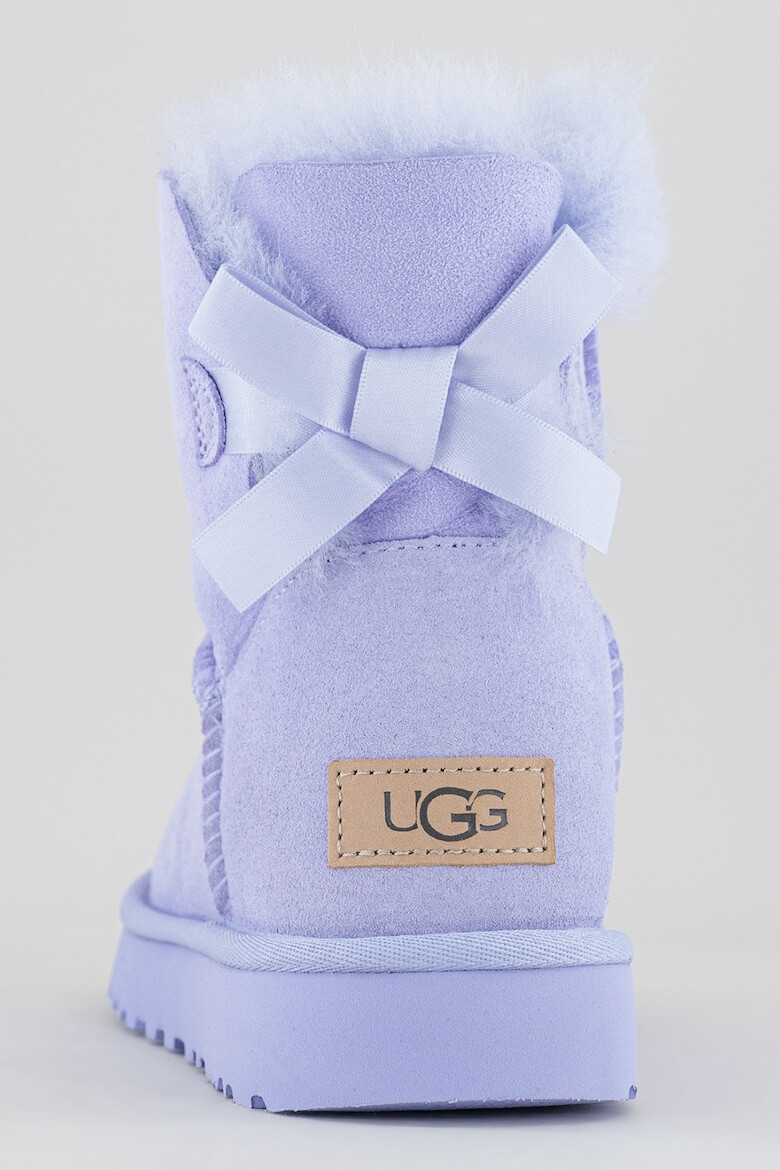 UGG Велурени боти Mini Bailey Bow II - Pepit.bg