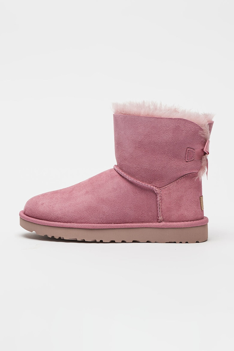 UGG Велурени боти Mini Bailey Bow II - Pepit.bg