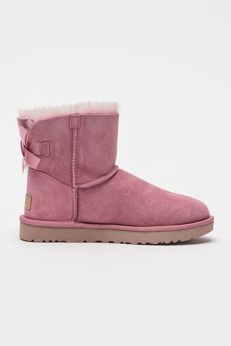 UGG Велурени боти Mini Bailey Bow II - Pepit.bg