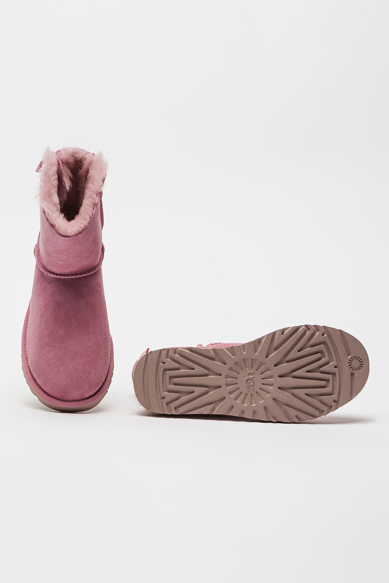 UGG Велурени боти Mini Bailey Bow II - Pepit.bg