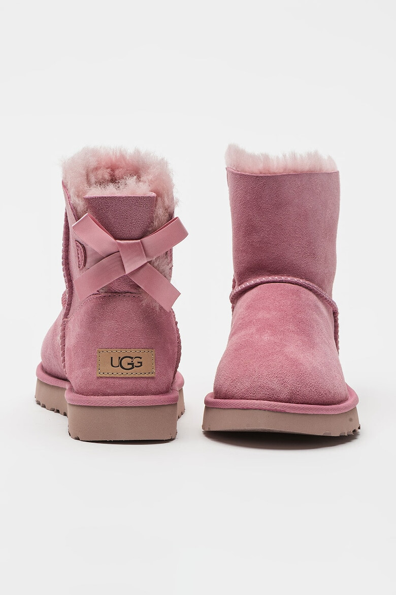 UGG Велурени боти Mini Bailey Bow II - Pepit.bg