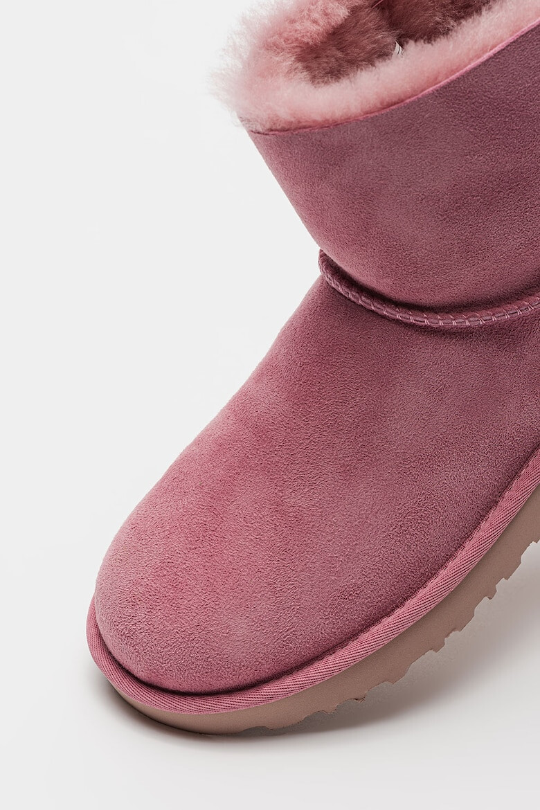 UGG Велурени боти Mini Bailey Bow II - Pepit.bg