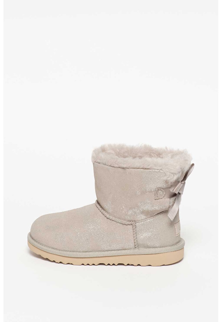 UGG Велурени боти Mini Bailey Bow II - Pepit.bg