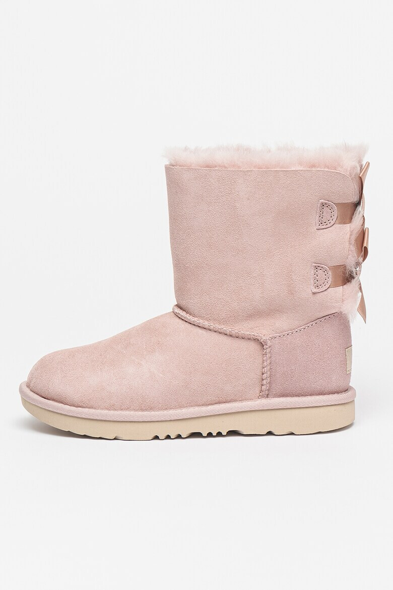 UGG Велурени боти Mini Bailey Bow II - Pepit.bg