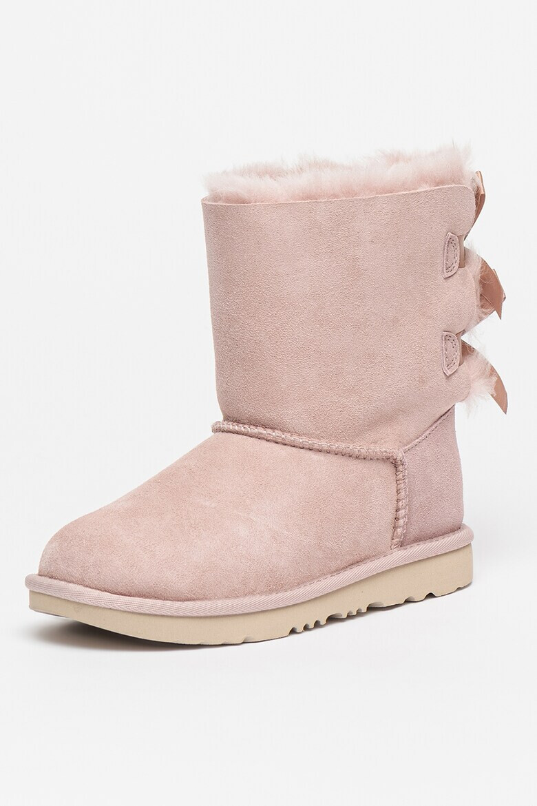 UGG Велурени боти Mini Bailey Bow II - Pepit.bg