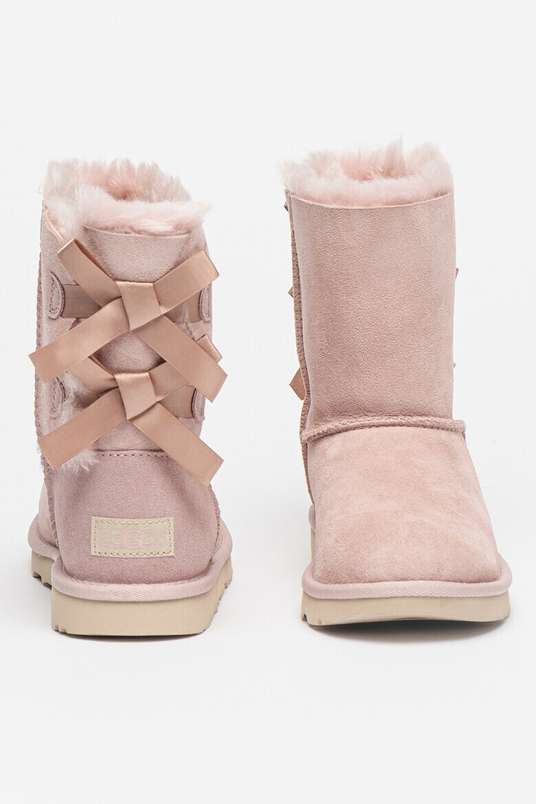 UGG Велурени боти Mini Bailey Bow II - Pepit.bg