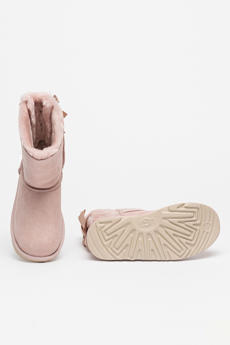 UGG Велурени боти Mini Bailey Bow II - Pepit.bg