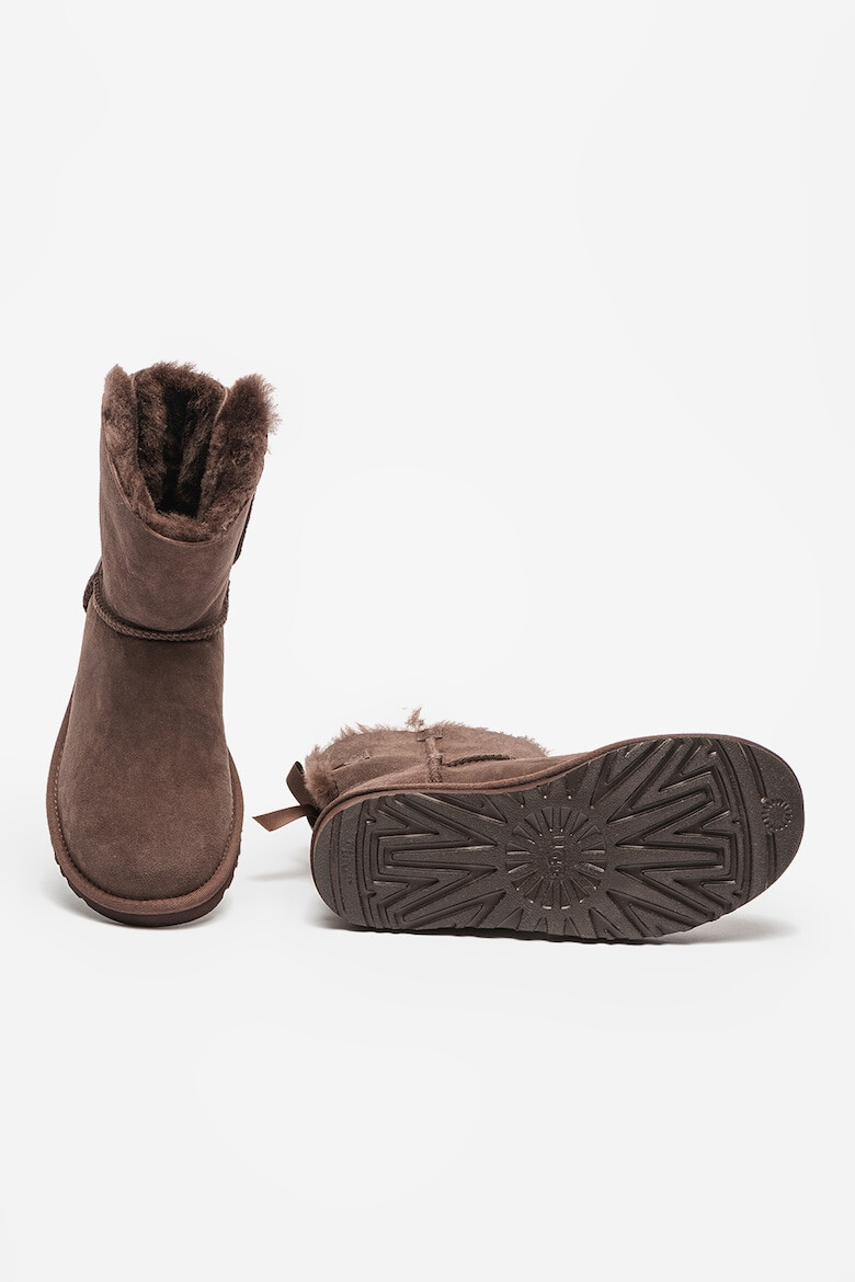 UGG Велурени боти Mini Bailey Bow II - Pepit.bg