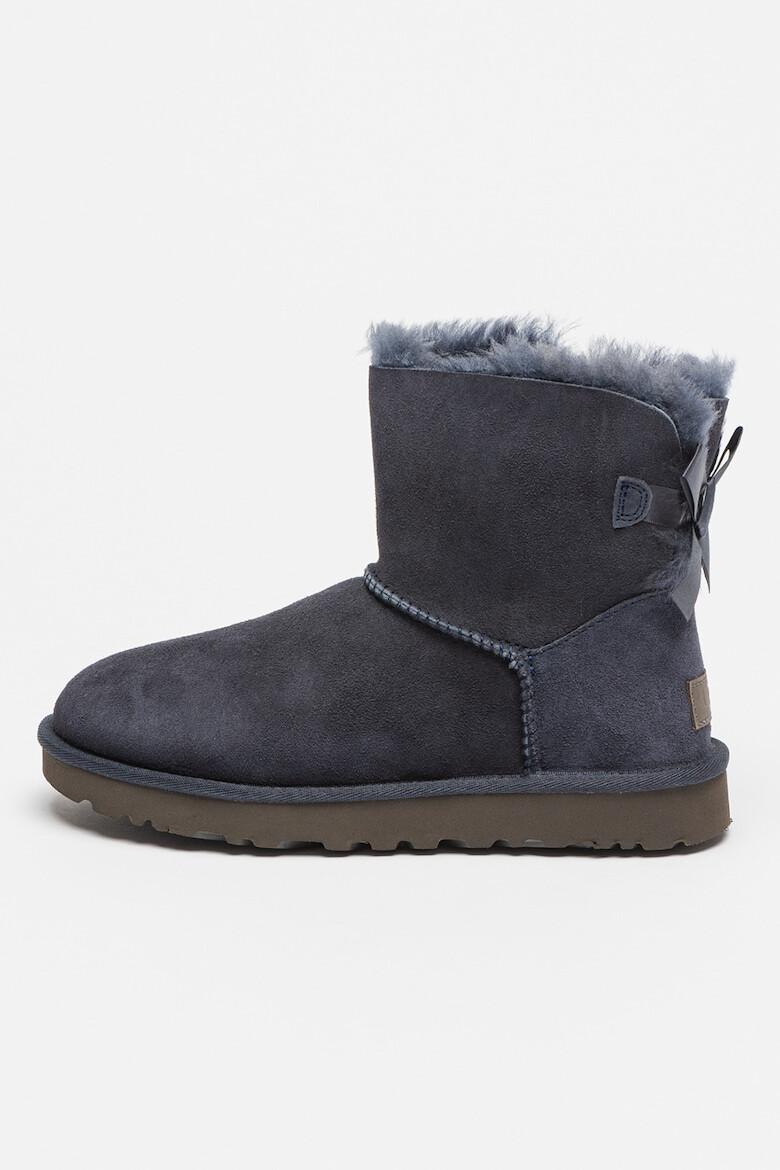 UGG Велурени боти Mini Bailey Bow II - Pepit.bg