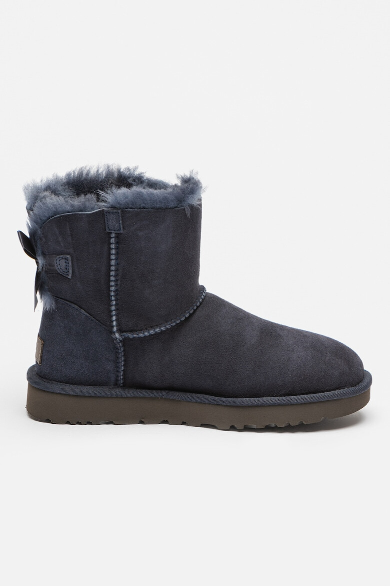 UGG Велурени боти Mini Bailey Bow II - Pepit.bg